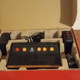 Atari Flashback 5 Game Console Black/Orange w/ 92 Games & 2 Wireless Controllers