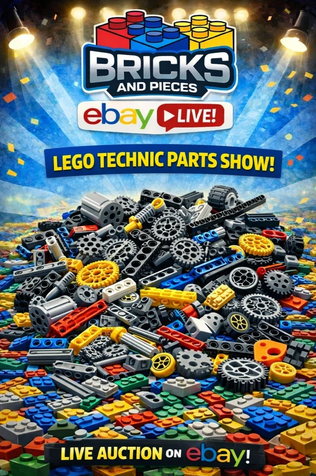 Lego Technic parts and pieces & Power function parts.