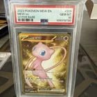Pokémon TCG Mew EX 205/165 Scarlet & Violet 151 Holo Hyper Rare PSA 10