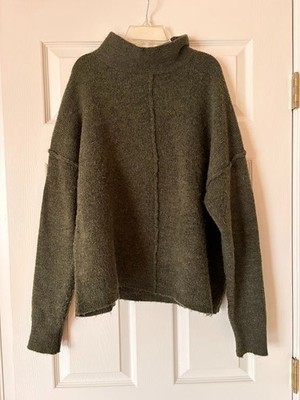 Universal Thread Mock Neck Sweater Green Women's Medium