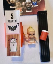 2025 WNBA Series 1 TeenyMates Paige Bueckers Dallas Wings W/Locker & Label
