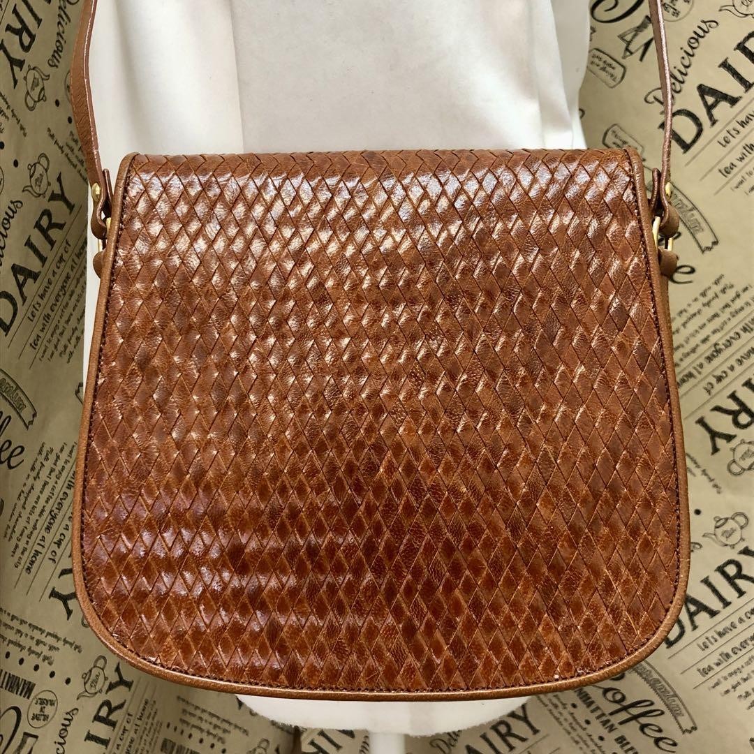 Borsa a tracolla Yves Saint Laurent YSL Cassandra pelle marrone autentica F07141210