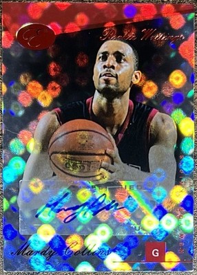 Mardy Collins 2006-07 Bowman Elevation Rookie Writings Auto #09/69 #RWA-MC