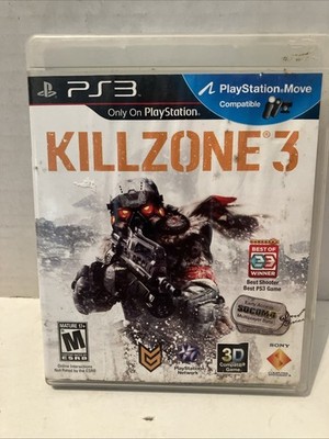 Killzone 3 Sony PlayStation 3 PS3 - No Manual Label Damage Tested Works