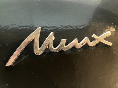 Hillman Minx Original Chrom Schrift Abzeichen   Original Periode Auto Emblem   Auswahl