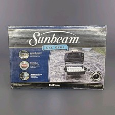Vintage Sunbeam Charcoal Grill Table Top Portable 300 sq inch Cooking Area NEW