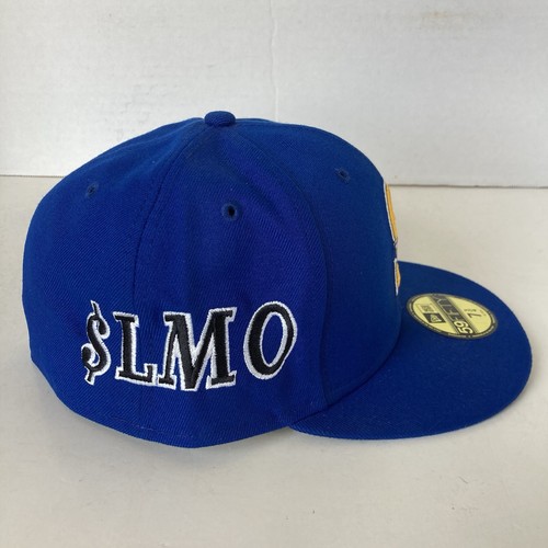 New Era 59Fifty Seattle Mariners $LMO Royal Blue Alternate Fitted 7 3/4 Hat Cap - Picture 4 of 13