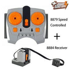 Power Functions 1x 8879 IR Remote Control and 4x 8884 Receiver For LEGO Sets Toy