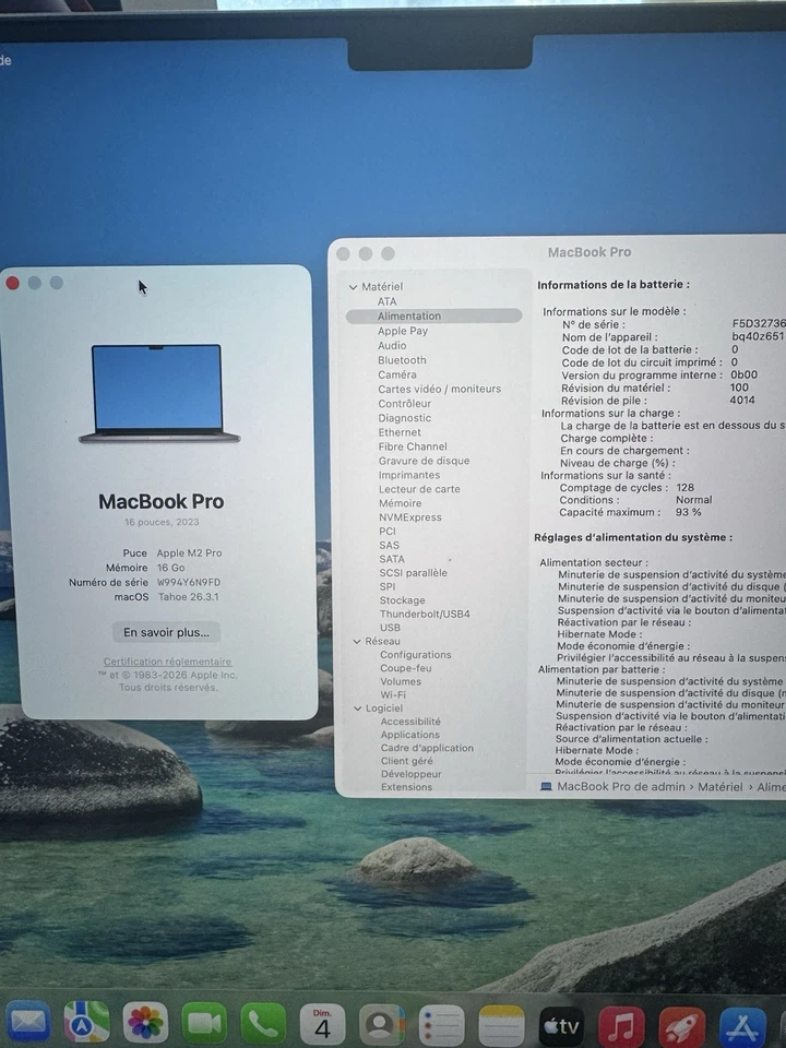Apple MacBook Pro 16" M2 Pro · 16GB · 1TB, photo 3 sur 5