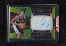2018 Select Rookie Signatures Neon Green Prizm 39/99 Lonnie Walker IV Auto k7k