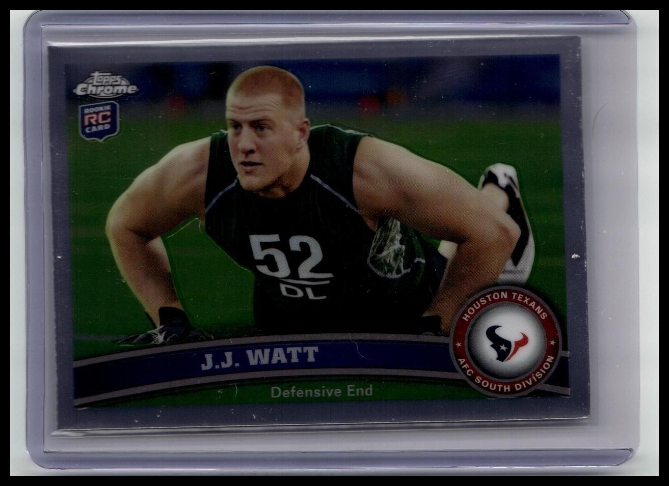 2011 Topps Chrome #104 J.J. Watt
