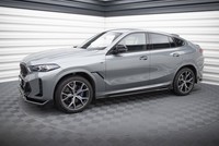 Maxton Design Seitenschweller Ansatz (Paar) V.2 Passend FüR Bmw X6 M-Paket G06 F