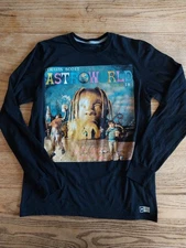 Astroworld Travis Scott Fest 2018 Adult Sz M Wish You Were Here Tour Long Sleeve