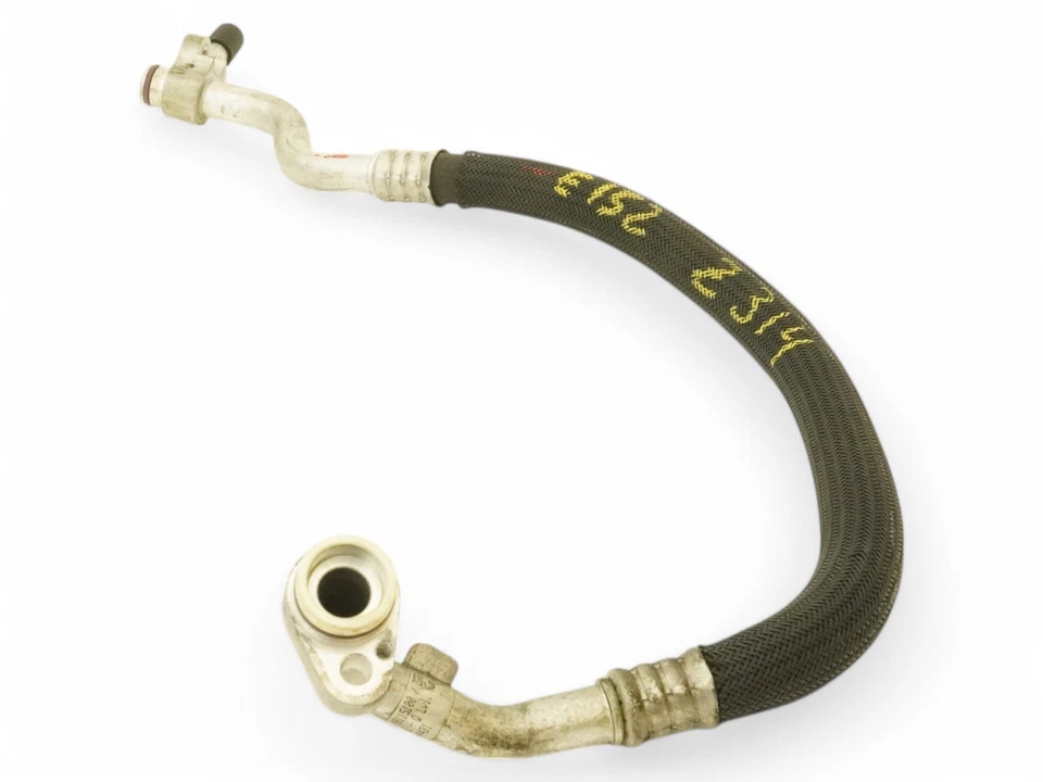 2010 - 2012 Audi S4 B8 3.0L Ac Air Conditioning Compressor Hose Tube Pipe Line Foto 2 de 4