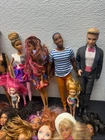 20 Barbie & Ken Dolls, Lot Of Clothes & Accessories