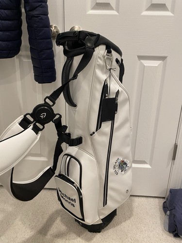 Custom Vessel VLS Lux Pebble White Stand Bag 4-Way Divider
