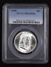 1948 P Half Dollars Franklin PCGS MS-65 FBL