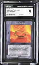 The One Ring - CGC 9 - Lidless Eye, Middle Earth CCG card (1997) Lord Rings PSA