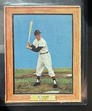 1960 Post Cereal Al Kaline &bull; Detroit Tigers &bull; Rare Full Box Panel