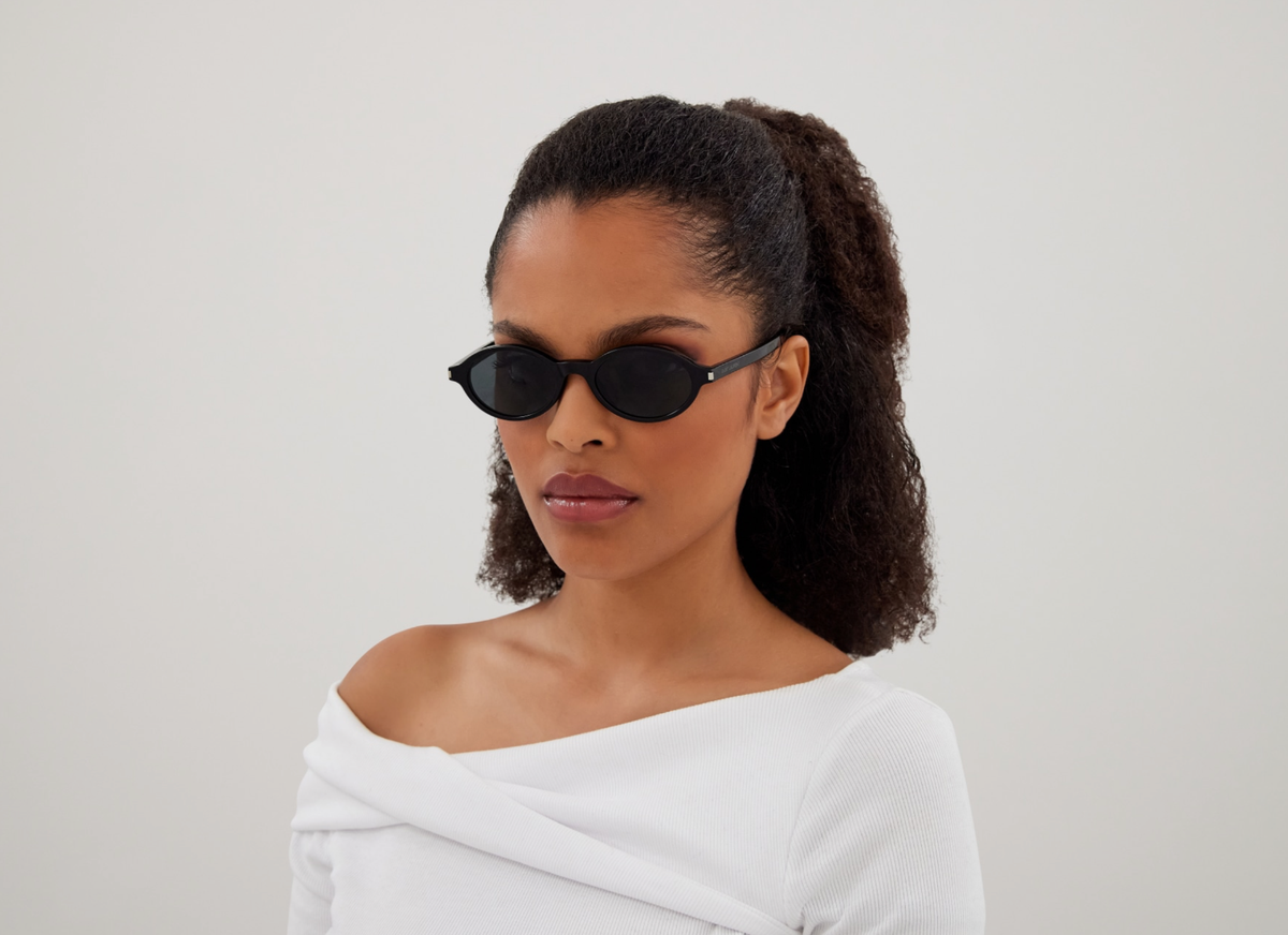 Saint Laurent SL 751 Jeanne 002 Havana Sunglasses Oval  display picture 3