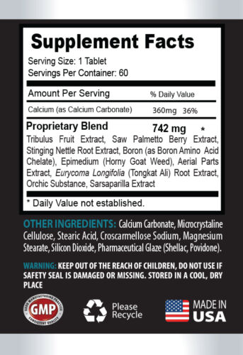 Testosterone Booster 742 - Potency Men + LONGJACK - Male Enhancement Combo (1+1) - Picture 3 of 18