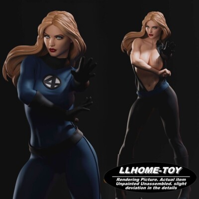 Susan Storm Fantastic F4 Resin Model Kit Unpainted 3d Print GK Statue Figure