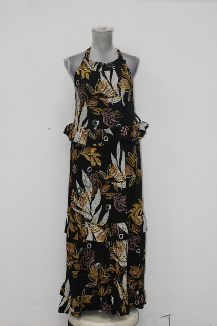 anita printed maxi dress