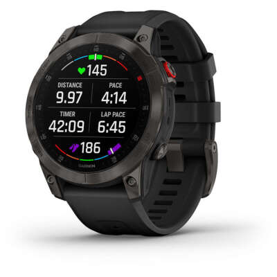 Garmin EPIX GEN 2 Black Titanium Silicone Black Touchscreen 47mm 010-02582-11 | eBay Garmin EPIX GEN 2 Black Titanium Silicone Black Touchscreen 47mm 010-02582-11 | eBay