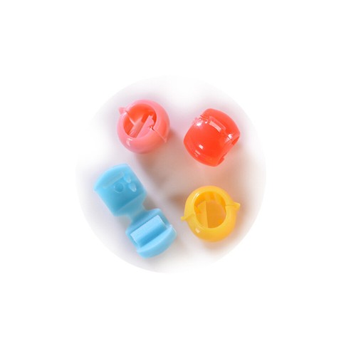 300pcs Mini Hair Claw Clips Candy Color Tiny Plastic Round Jaw Clips for Girls - Picture 11 of 12