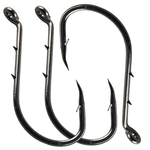 100pcs Sharp Circle Fishing Hook High Carbon Steel Octopus Fishhook 8299 1/0-6/0 - Picture 3 of 9