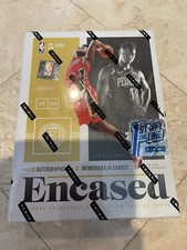 2019/20 Panini Encased Basketball 1st Off The Line Hobby Box 