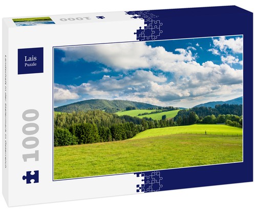 Lais Puzzle 2000 Teile – Grüner See, Steiermark, Österreich, Detailreiches Landschafts-Motiv