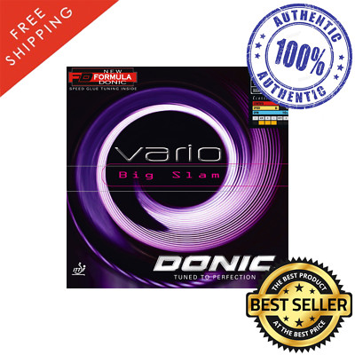 Donic Vario Big Slam Table Tennis and Ping Pong Rubber, Ships in 10 Business Day