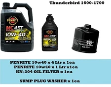 TRIUMPH THUNDERBIRD 1600-1700 MODELS  SERVICE PACK 1 + BONUS