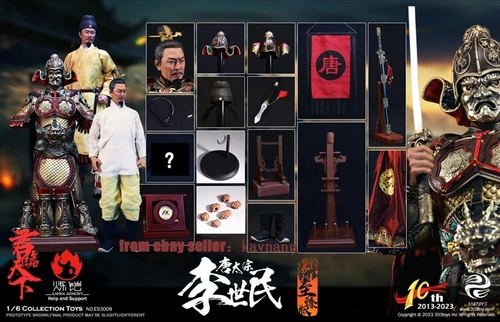 303TOTYS 10th Anniversary 1/6 Tang Taizong Li Shimin Action Figure Ultimate Ver