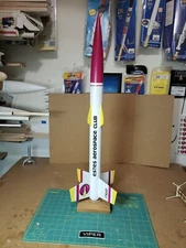 eac Viper Upscale Kit using Estes Pro Series II parts 2" diameter 30" tall!