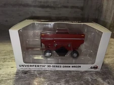 1/64th Scale Unverferth 30-Series Grain Wagon Red Model 630 Spec Cast
