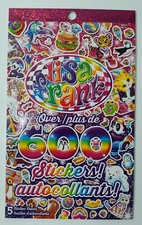 Lisa Frank 600 Count 5 Pages Sticker Booklet 2019 Bendon Publishing