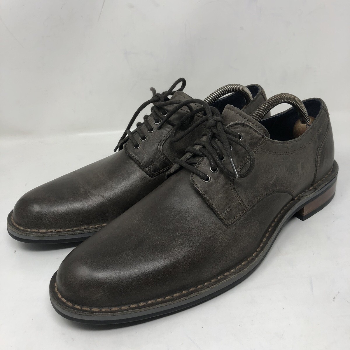 Cole Haan Men\'s Gray Leather Derby Shoes Men main image 4