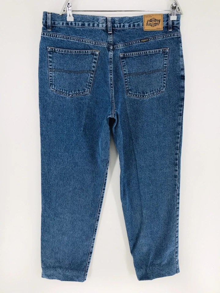 Jeans Regulares Ajustados Azul BUFFALO TAPERED W36 L32 - Imagen 2 de 4