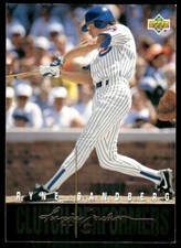 1993 Upper Deck Ryne Sandberg #R18 MLB Baseball Clutch Performers Card