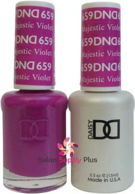 DND Daisy Duo Gel w/ matching nail polish lacquer - Majestic