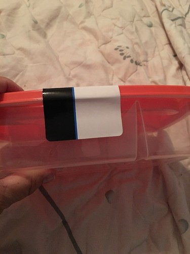 Plastic Lunch Box Divided Container Storage with Knife & Fork Orange - Picture 4 of 10