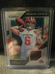 2018 Panini Prizm Premier Jerseys Baker Mayfield #PP-1 Rookie
