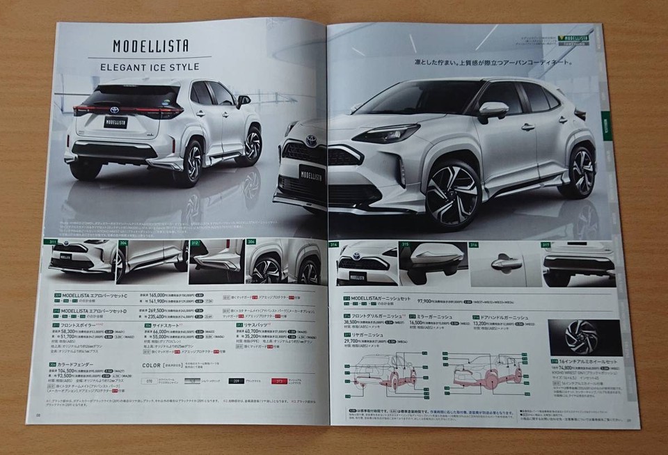 TOYOTA YARIS CROSS YARIS CROSS AUGUST 2020 CATALOG Instant price eBay