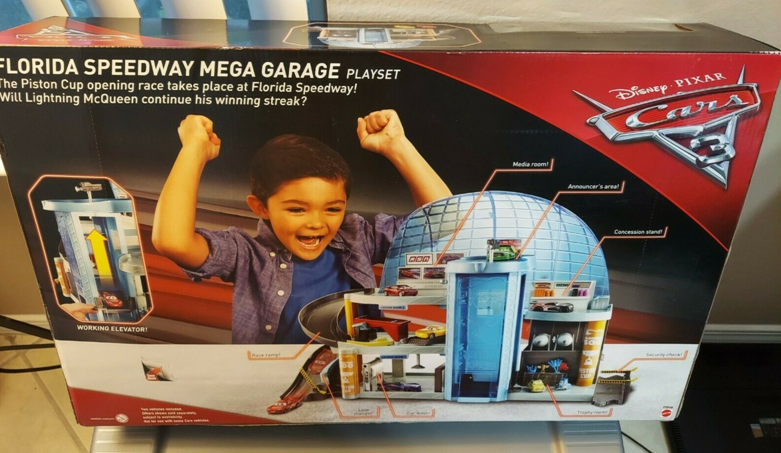 cars 3 florida speedway mega garage