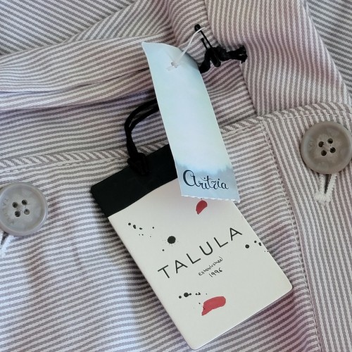 Pantalones cortos a rayas Aritzia Talula sarga talla 6 nuevos con etiquetas - Imagen 7 de 9