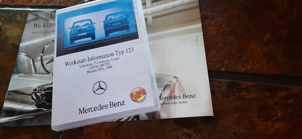 Mercedes W123 WIS Werkstatthandbuch Original auf CD - Bild 2 von 4