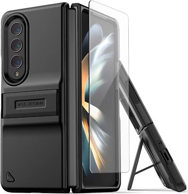 For Samsung Galaxy Z Fold 4 Case VRS  [Quick Stand Modern Pro] Sturdy KickStand