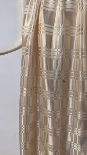 EDWARDIAN TEENS WINDOWPANE SATIN SKIRT - Picture 2 of 5